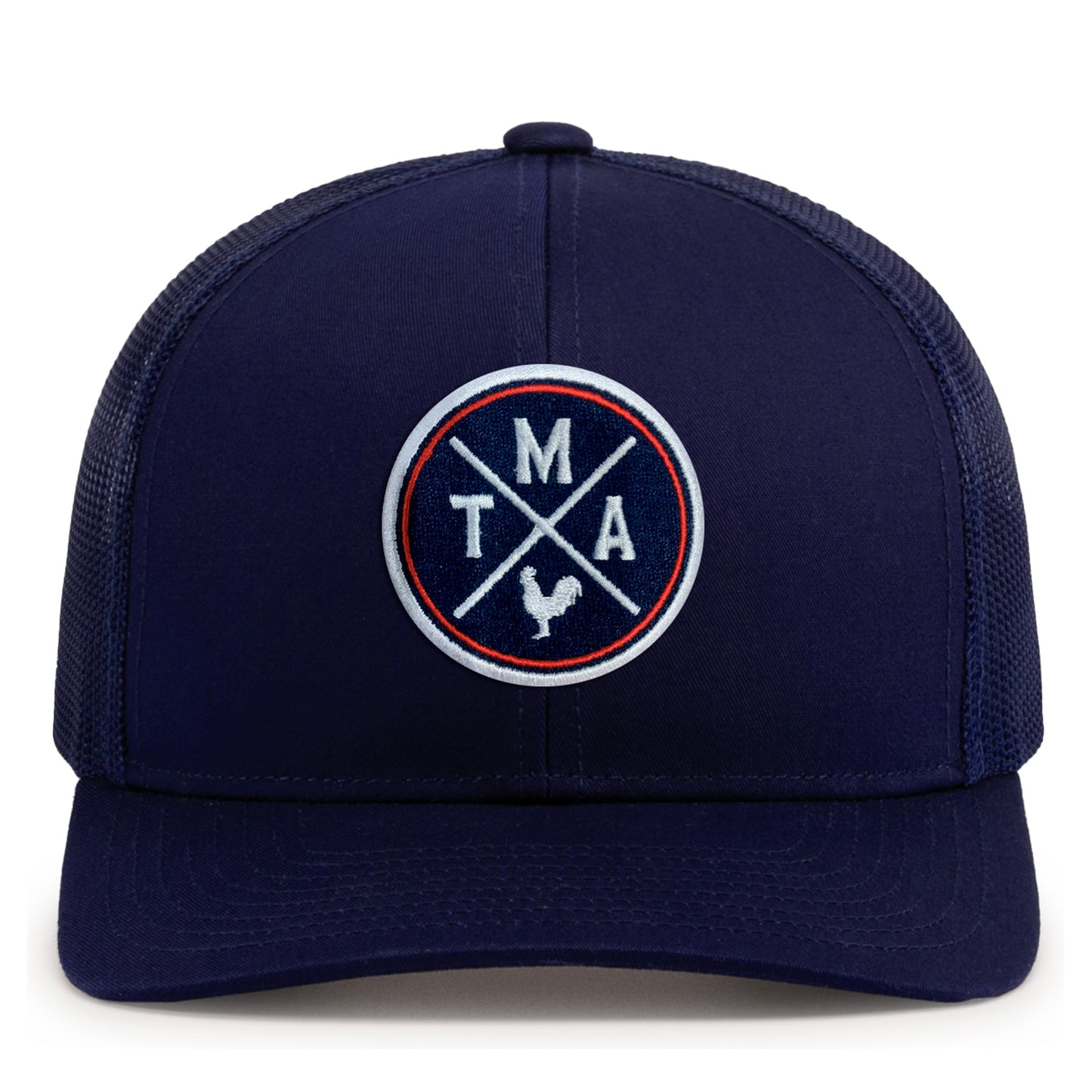 TMA Navy Trucker Style Snapback Hat