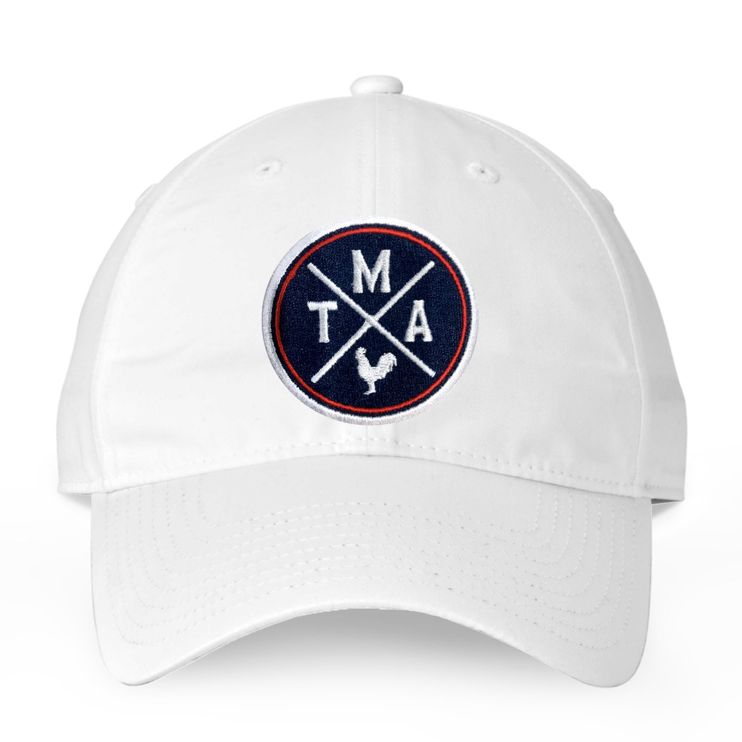 TMA Nike Unstructured Twill Hat In White