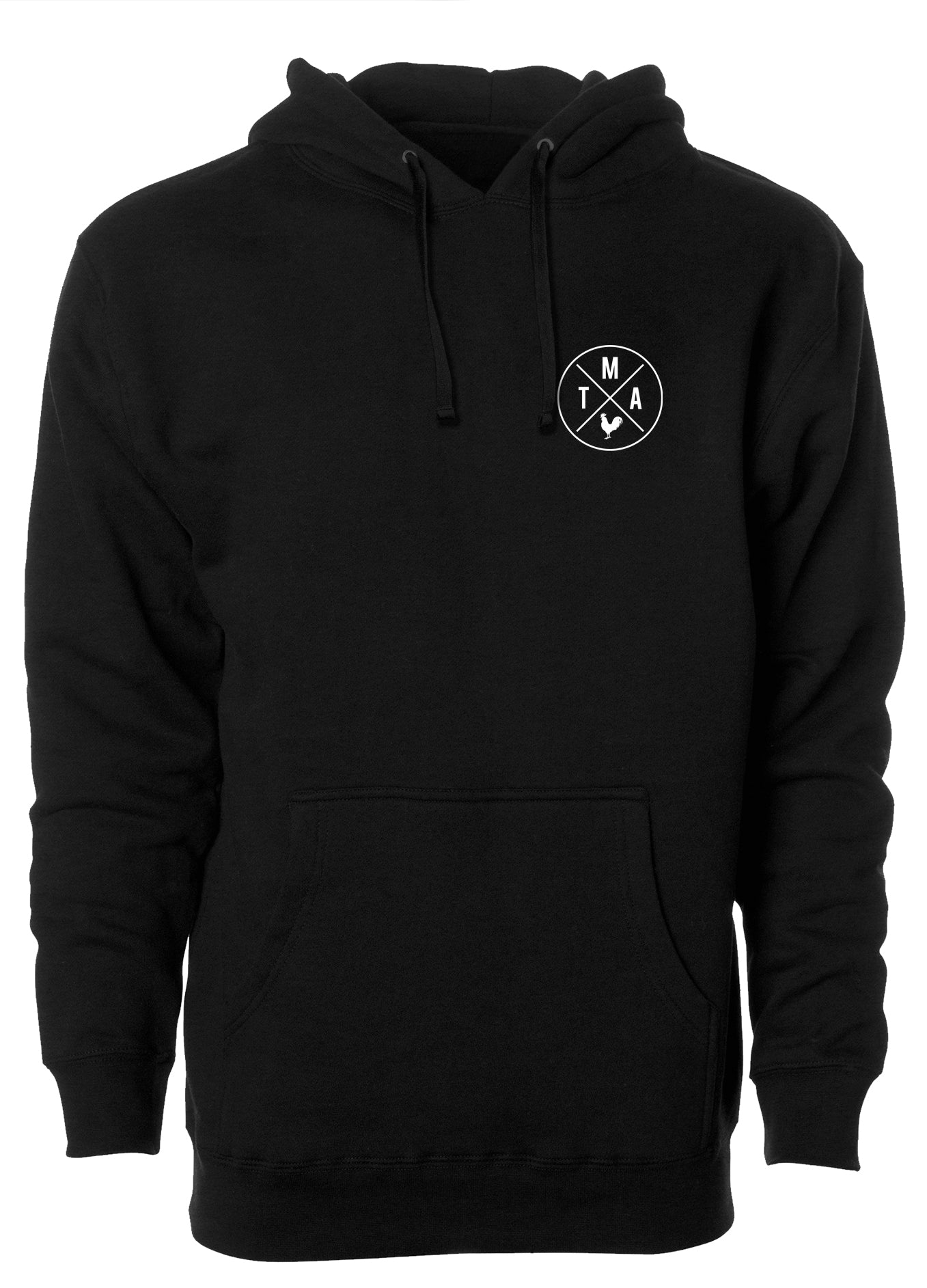 TMA BLACKOUT MINI LOGO HOODIE