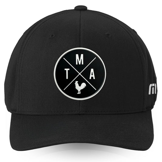 TMA Travis Mathew Snapback Hat BLACKOUT EDITION