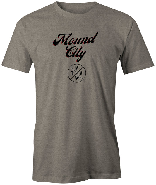TMA STL TMASTL Mound City Tee Shirt Missouri Laclede The Morning After Arch City Apparel Clothing Gray