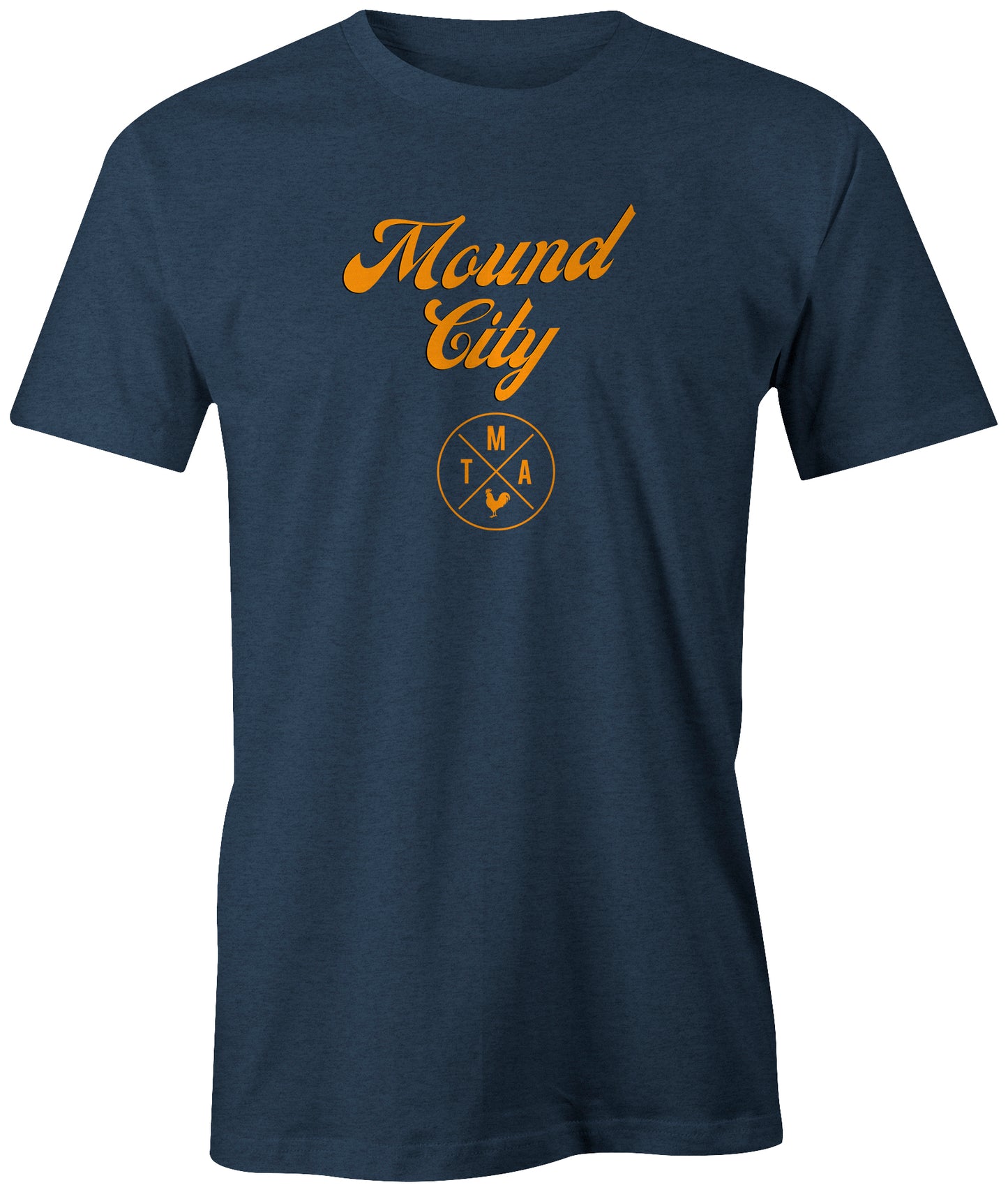 TMA STL TMASTL Mound City Tee Shirt Missouri Laclede The Morning After Arch City Apparel Clothing Gray blue blues st louis
