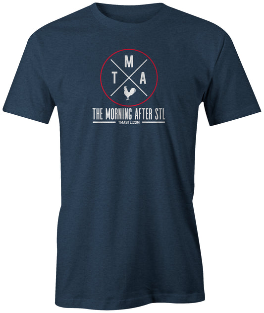 The Classic logo you see everyday on Youtube, the TMA STL Banner Logo Tee. tma-banner-logo stl morning radio show tim doug plowsy jackson iggy podcast
