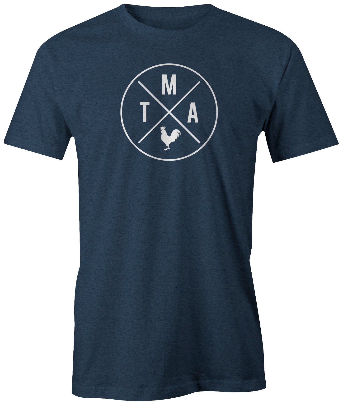 TMA STL TMASTL Blues Cardinals The Morning After McKernan Show Morning Radio Logo Classic Tee Shirt Rooster Ozark Navy