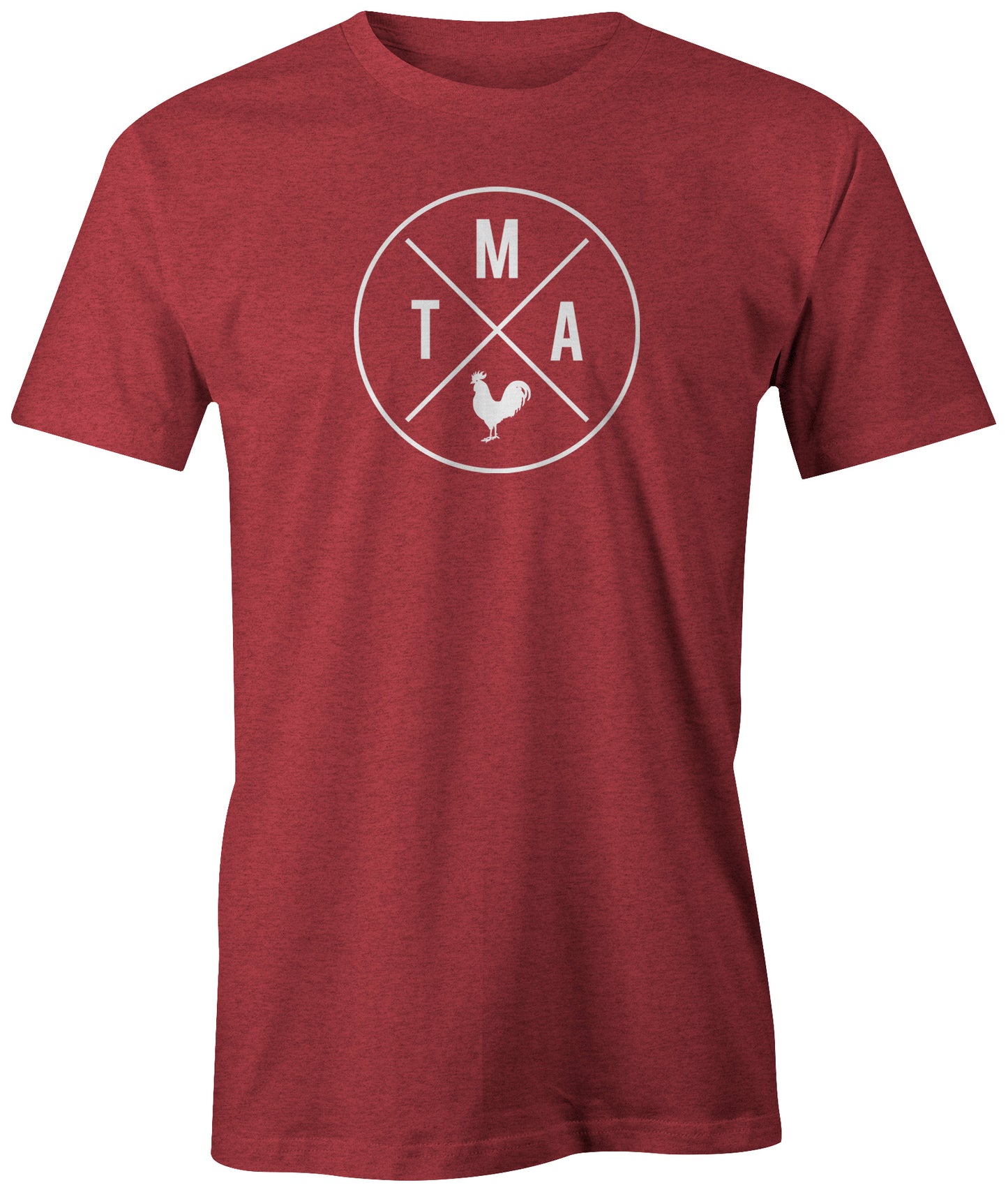 TMA STL TMASTL Blues Cardinals The Morning After McKernan Show Morning Radio Logo Classic Tee Shirt Rooster Ozark Red
