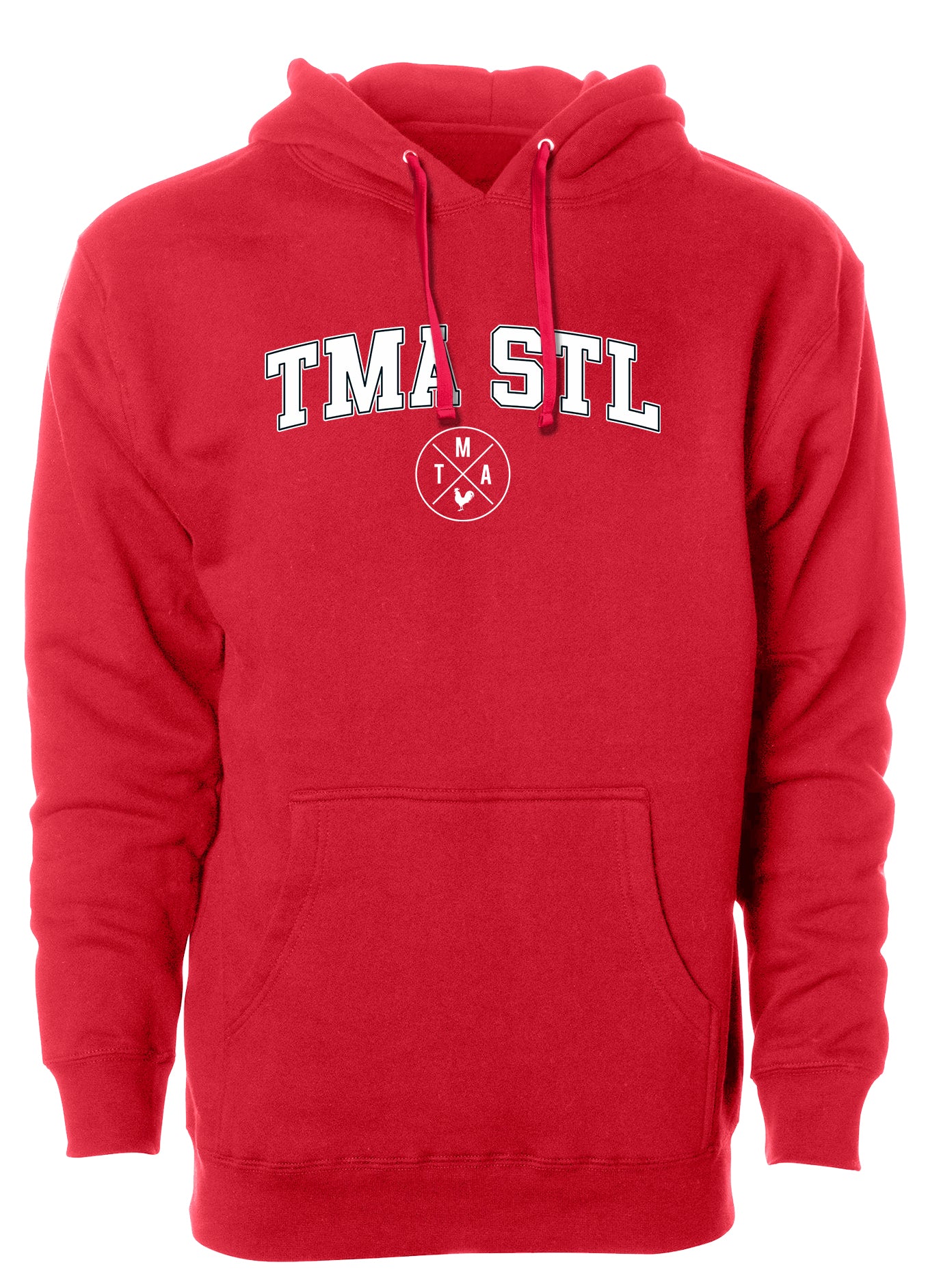 college collegiate tma tma stl rally house cardinal mizzou blues sweatshirt hoodie merch the morning after tigers baseball hockey cardinal red