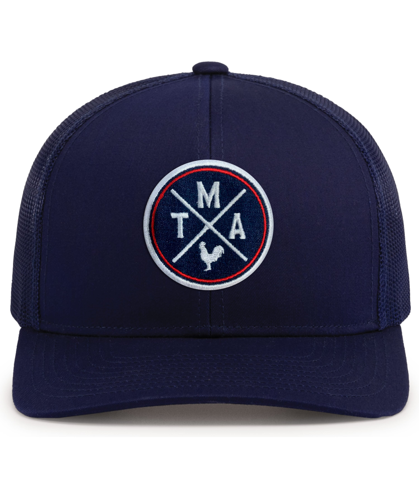 TMA Navy Trucker Style Snapback Hat