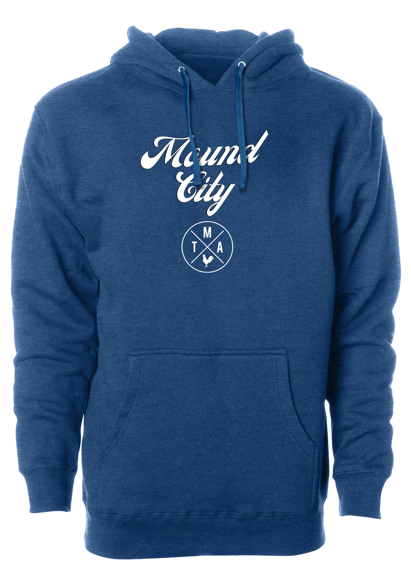 st louis mound city stl hooded sweatshirt apparel arch city tma charcoal blue blues