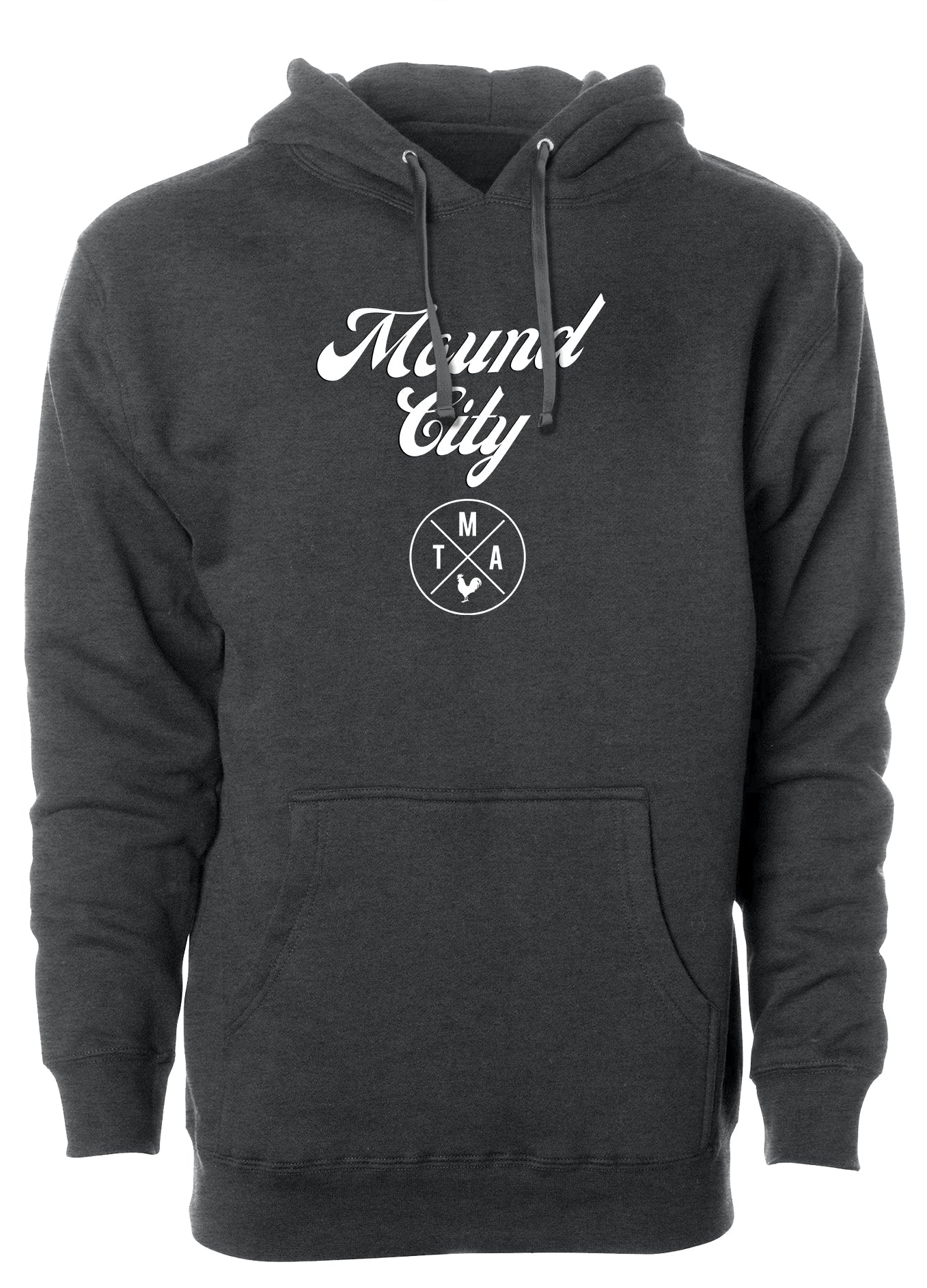 st louis mound city stl hooded sweatshirt apparel arch city tma charcoal